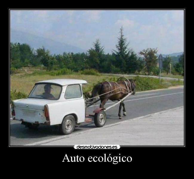 Auto ecológico - 