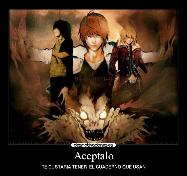 Aceptalo - TE GUSTARIA TENER EL CUADERNO QUE USAN