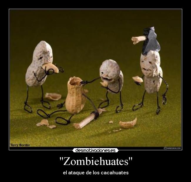 Zombiehuates - el ataque de los cacahuates