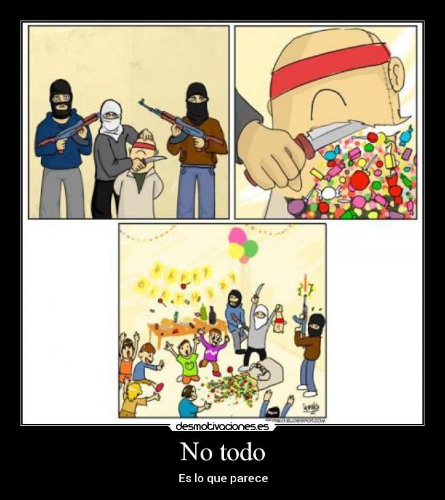 No todo - Es lo que parece