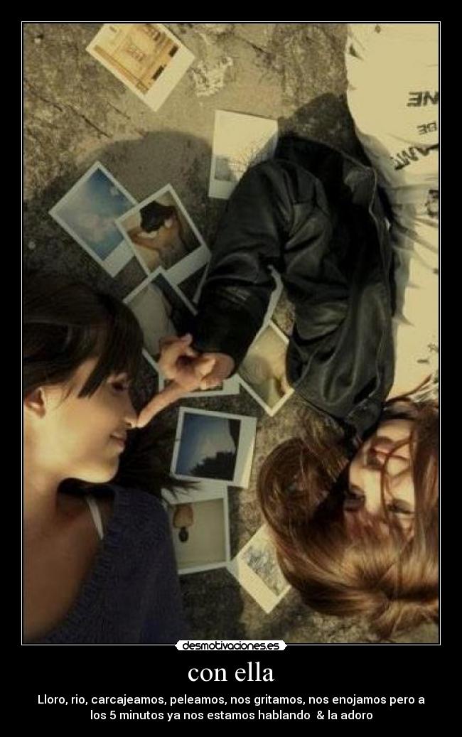 con ella -