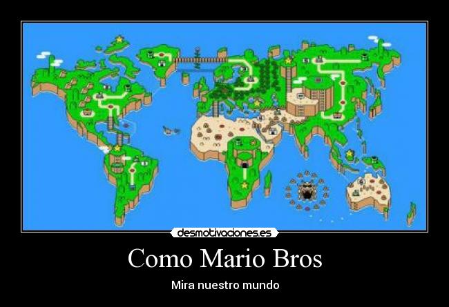 Como Mario Bros - Mira nuestro mundo
