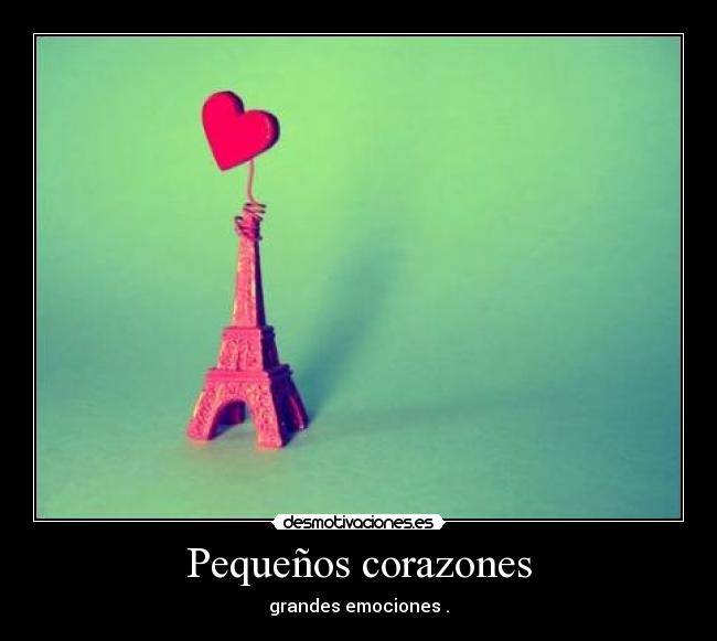 Pequeños corazones -