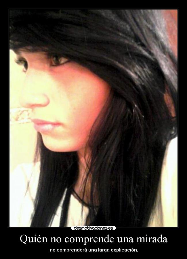 Quién no comprende una mirada - 