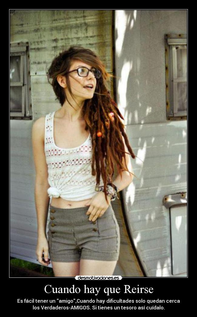Cuando hay que Reirse - Es fácil tener un amigo,Cuando hay dificultades solo quedan cerca
los Verdaderos-AMIGOS. Si tienes un tesoro así cuídalo.
