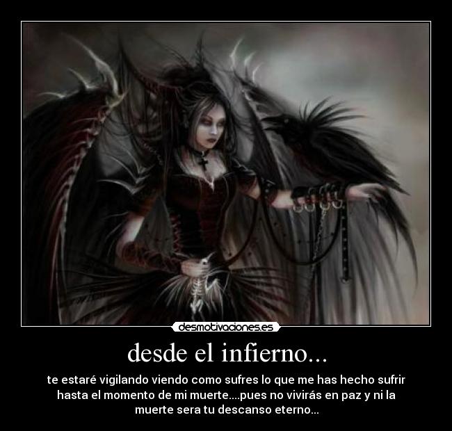 desde el infierno... -