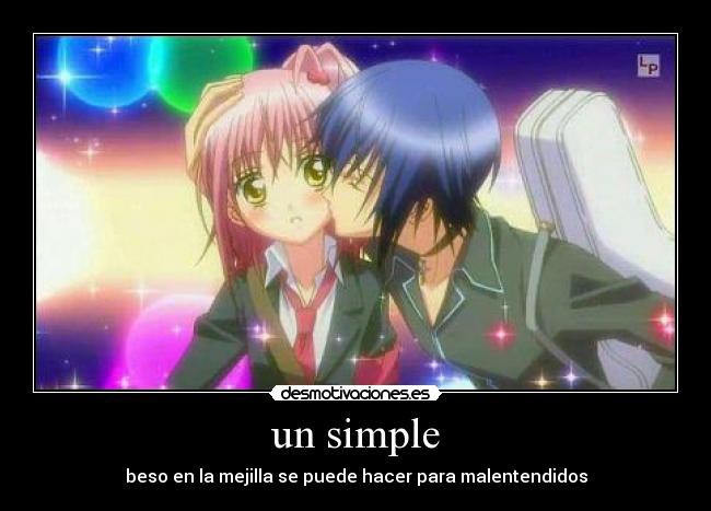 un simple -