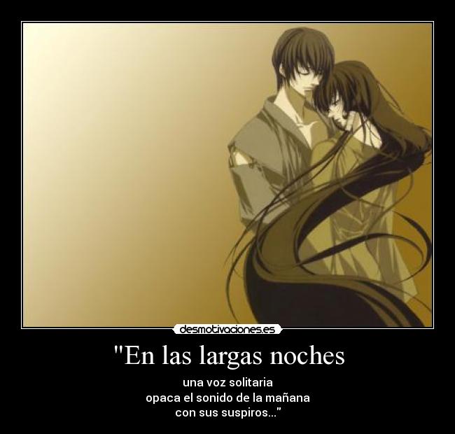 En las largas noches -