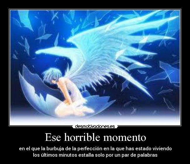 Ese horrible momento - 