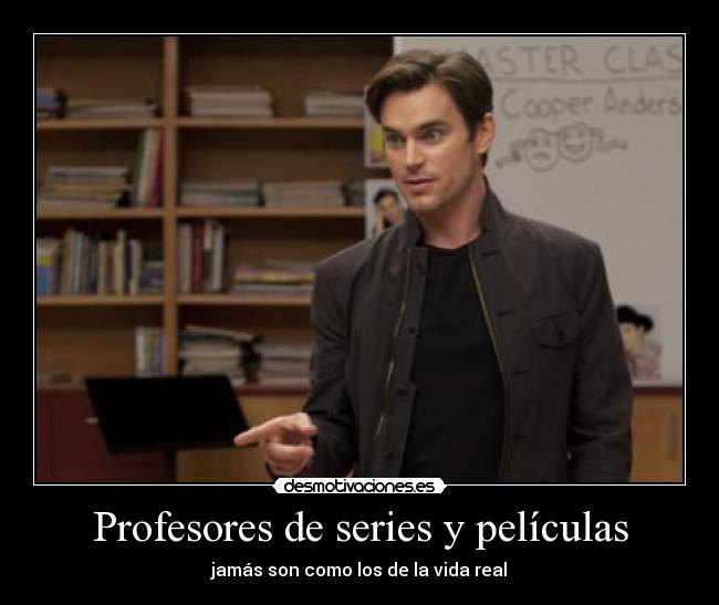 Profesores de series y películas -