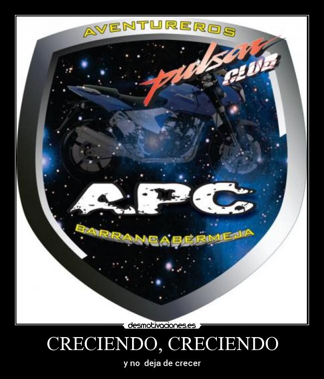 CRECIENDO, CRECIENDO - y no  deja de crecer