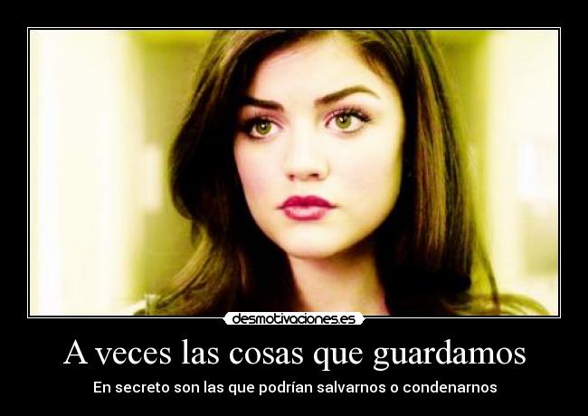 A veces las cosas que guardamos - 