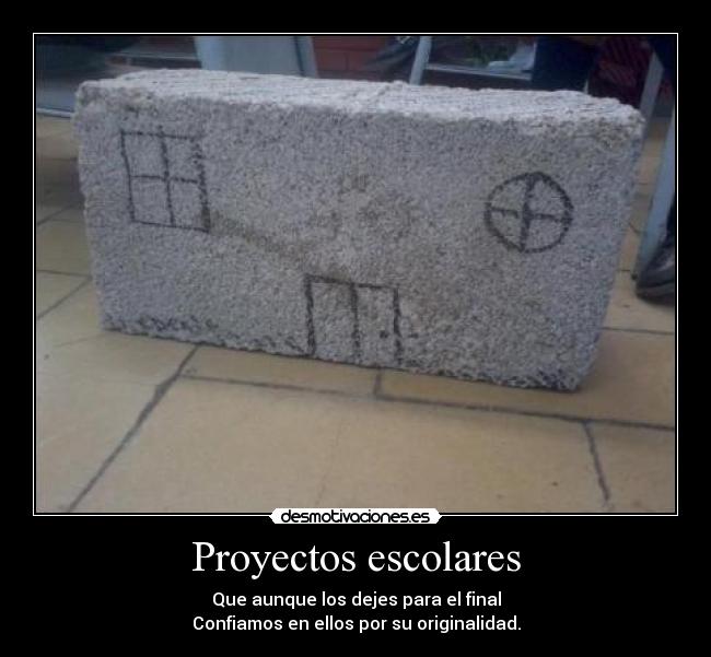 Proyectos escolares -