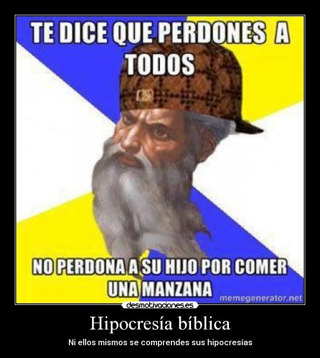 Hipocresía bíblica -