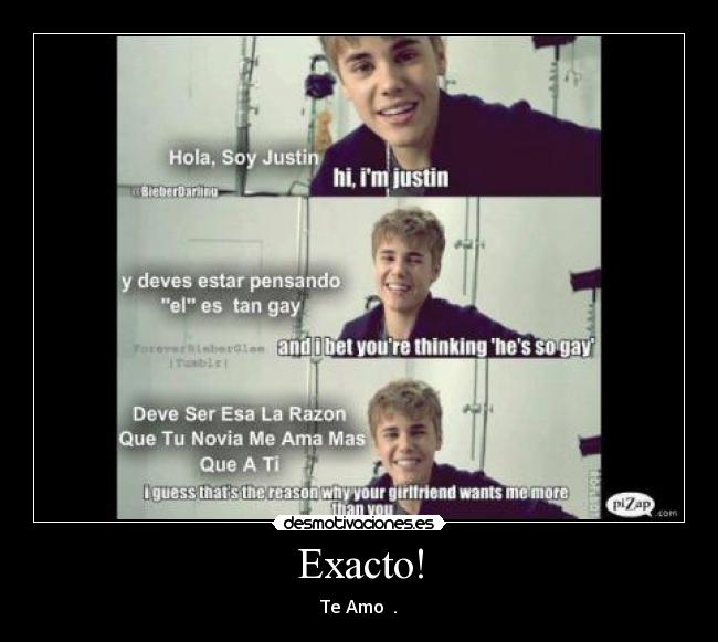 Exacto! - Te Amo ♥.♥