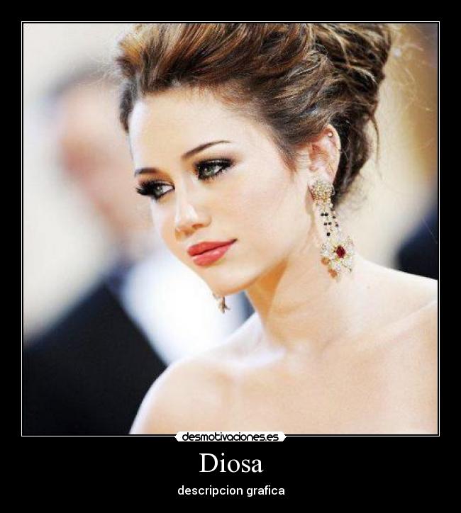 Diosa - descripcion grafica