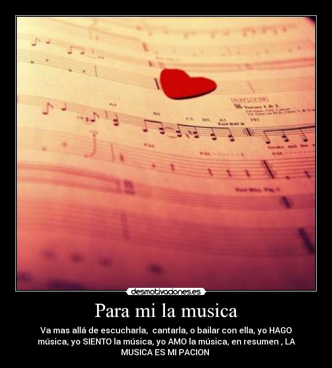 Para mi la musica - 