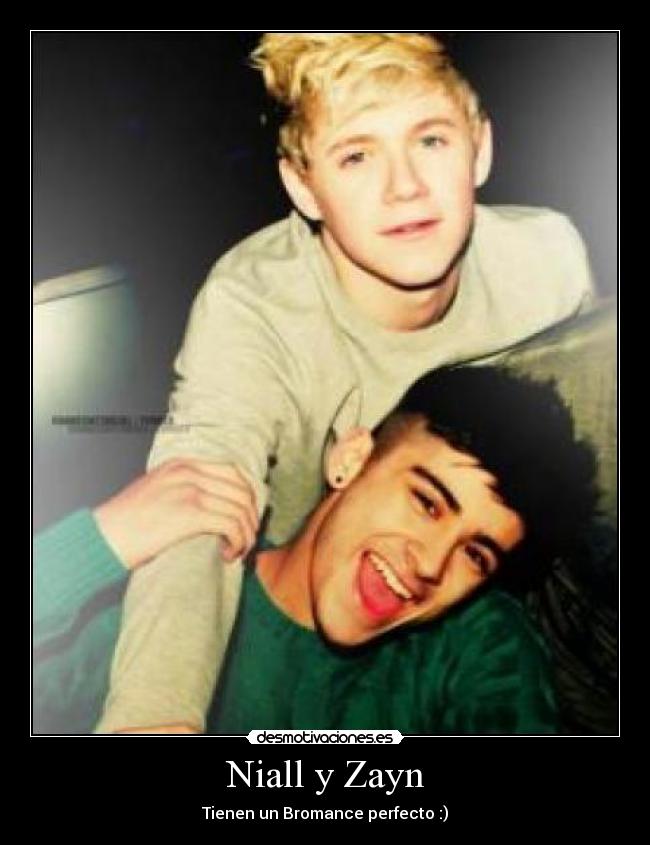 Niall y Zayn - Tienen un Bromance perfecto :)