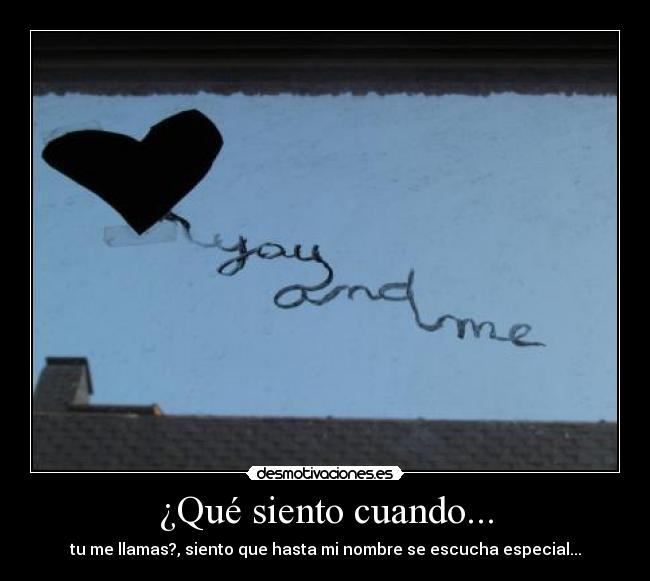 ¿Qué siento cuando... -