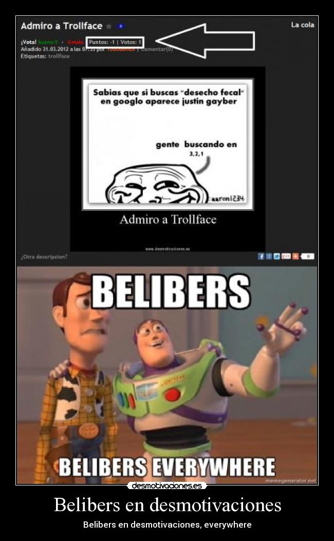 Belibers en desmotivaciones - 