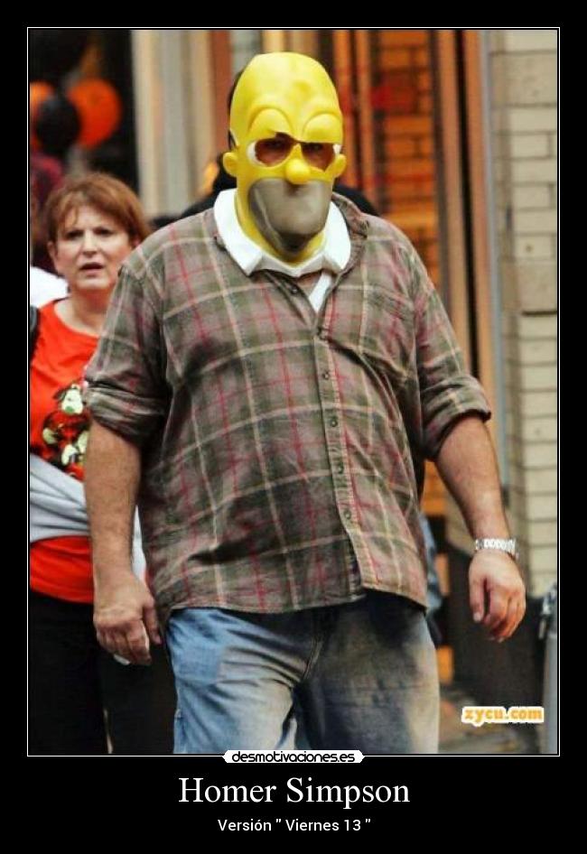 Homer Simpson - Versión Viernes 13