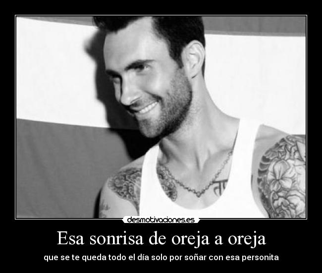 Esa sonrisa de oreja a oreja - 