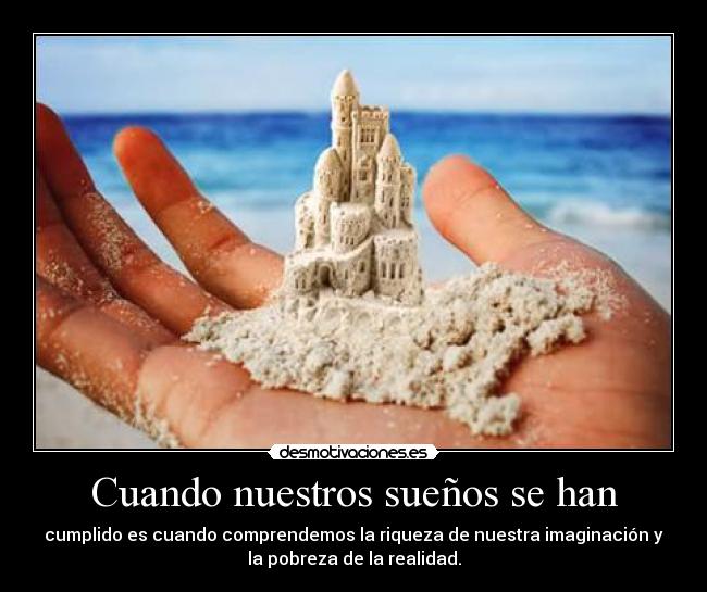 Cuando nuestros sueños se han -
