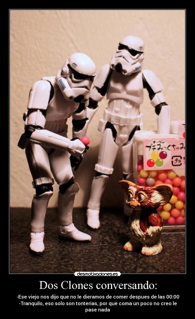 Dos Clones conversando: - 