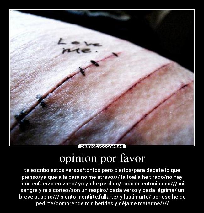 opinion por favor - 