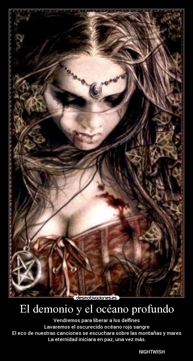 El demonio y el océano profundo -