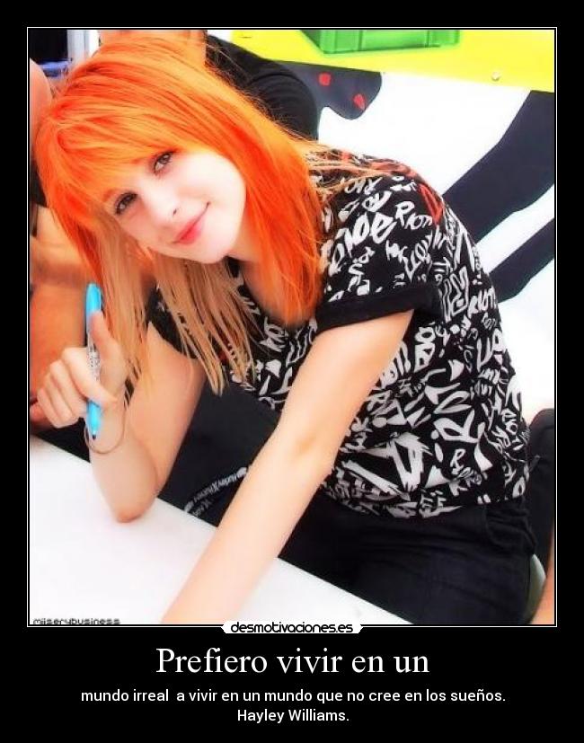 Prefiero vivir en un -