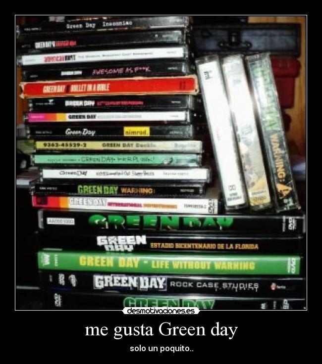 me gusta Green day - 