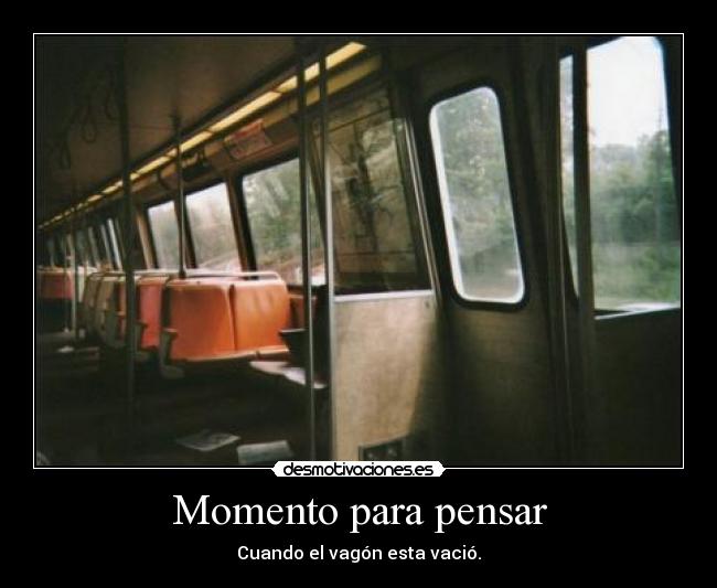 Momento para pensar - 