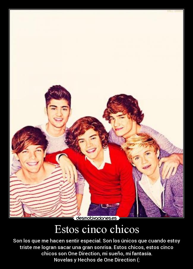 Estos cinco chicos -