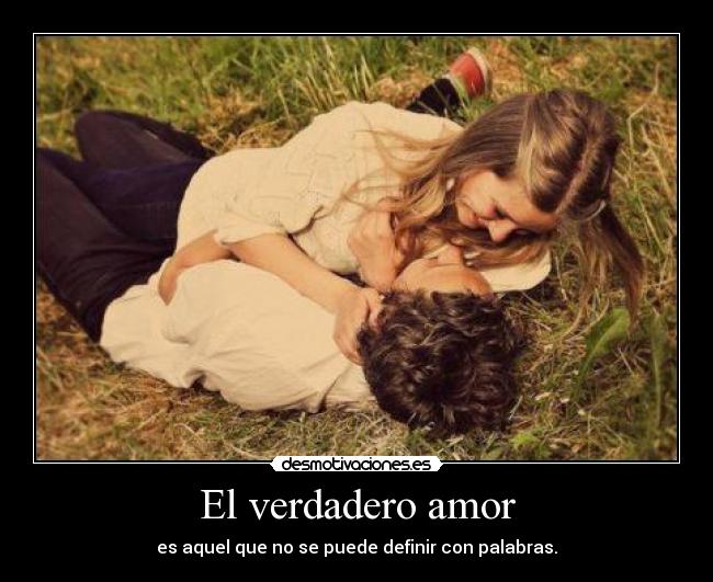 El verdadero amor -