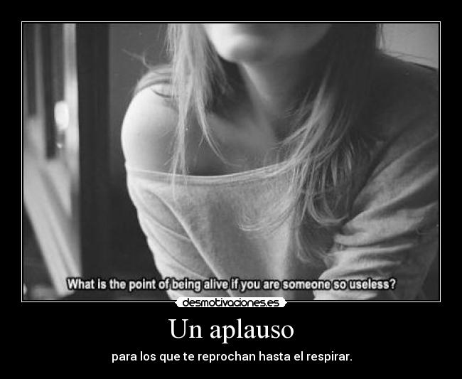 Un aplauso -