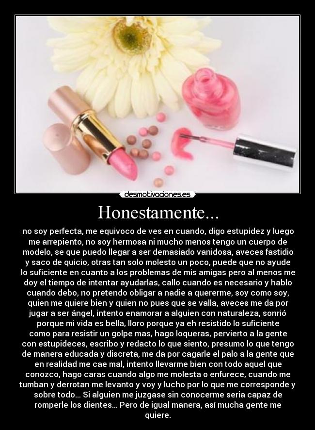 Honestamente... - 