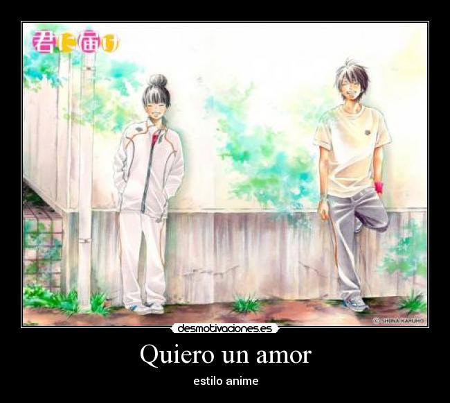 Quiero un amor -