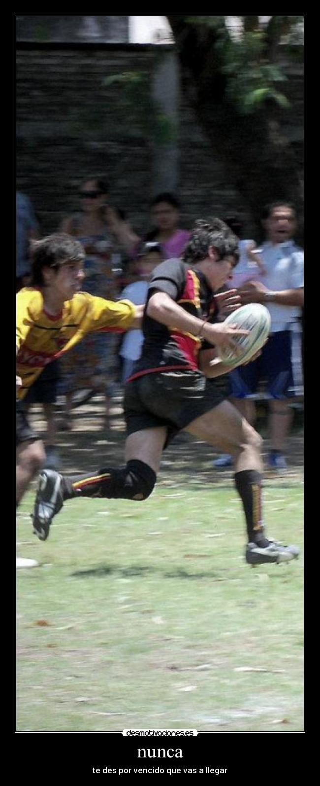 nunca - te des por vencido que vas a llegar