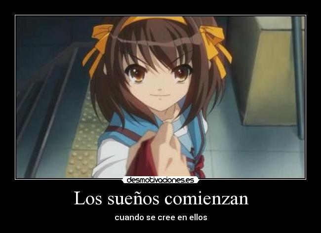 Los sueños comienzan -