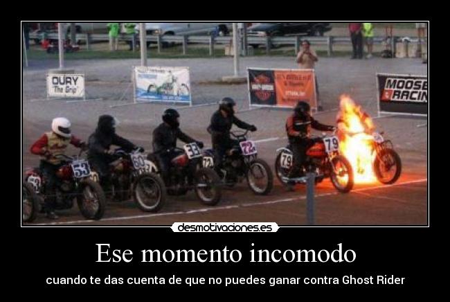 Ese momento incomodo -
