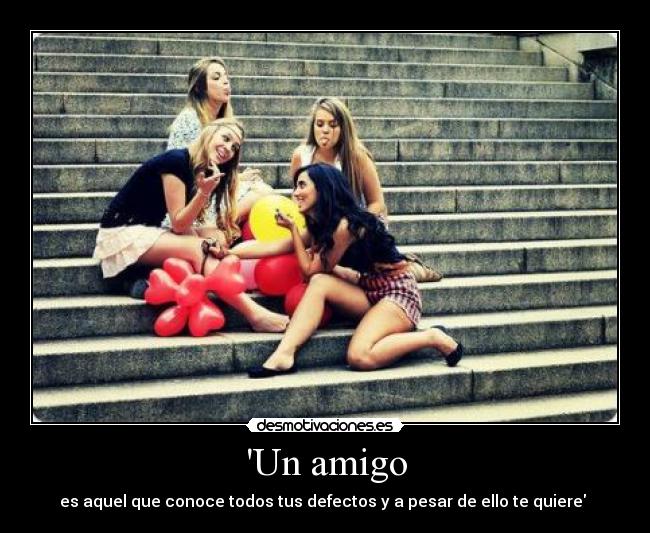 Un amigo -