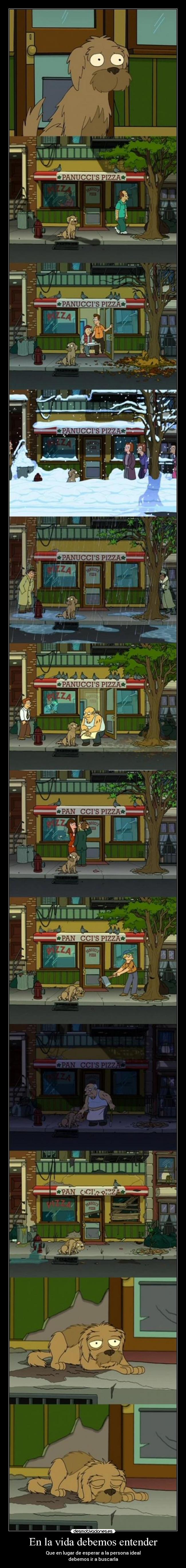 En la vida debemos entender - 