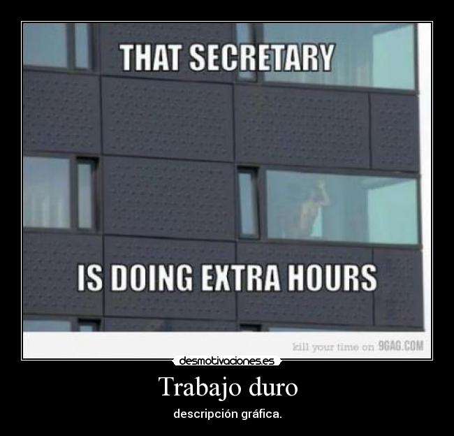 Trabajo duro - 
