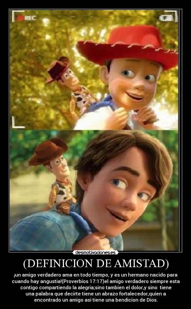 (DEFINICION DE AMISTAD) -