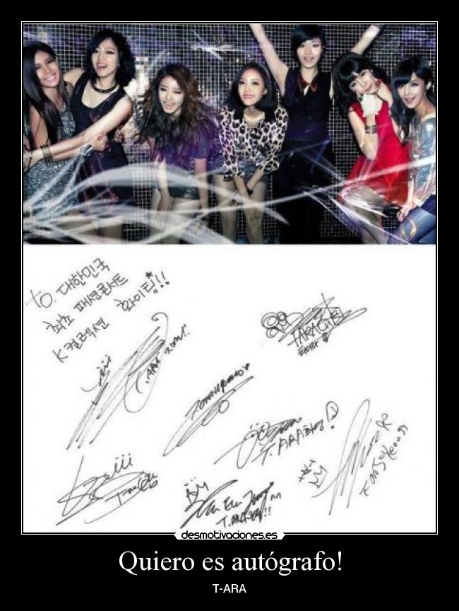 Quiero es autógrafo! - 