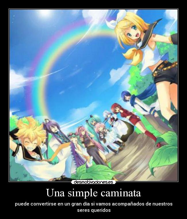 Una simple caminata -