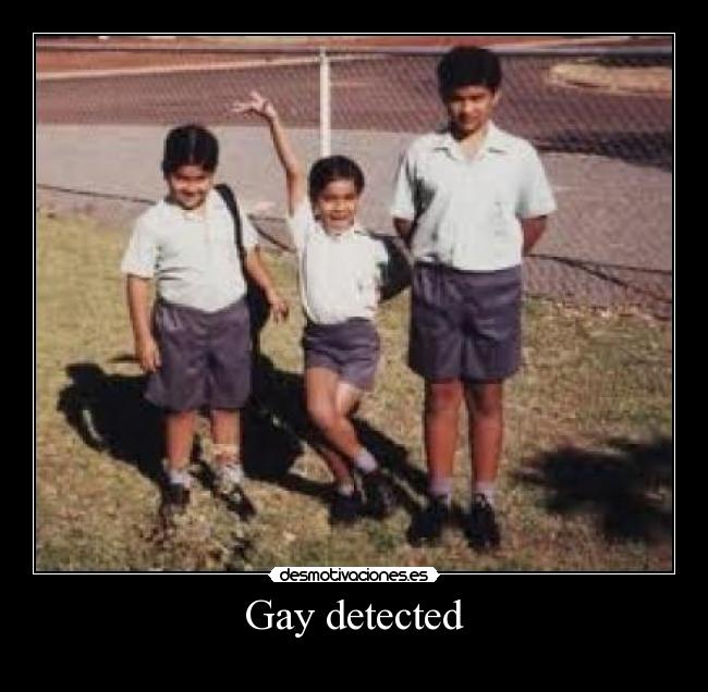 Gay detected - 