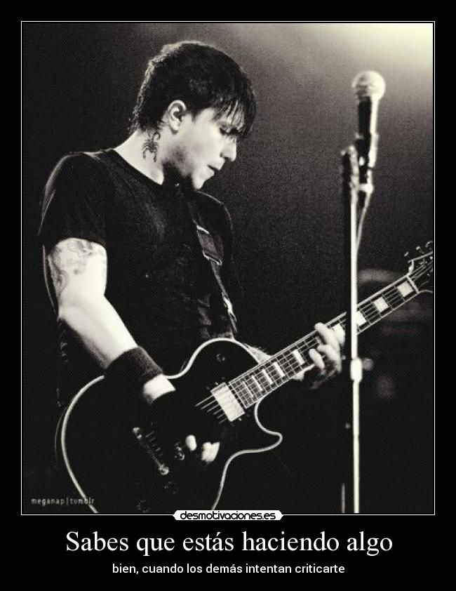 Sabes que estás haciendo algo - 