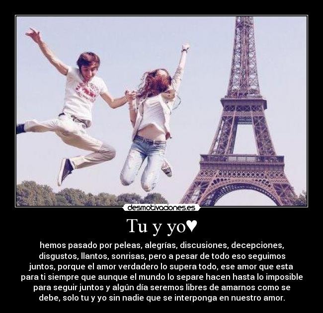 Tu y yo♥ -